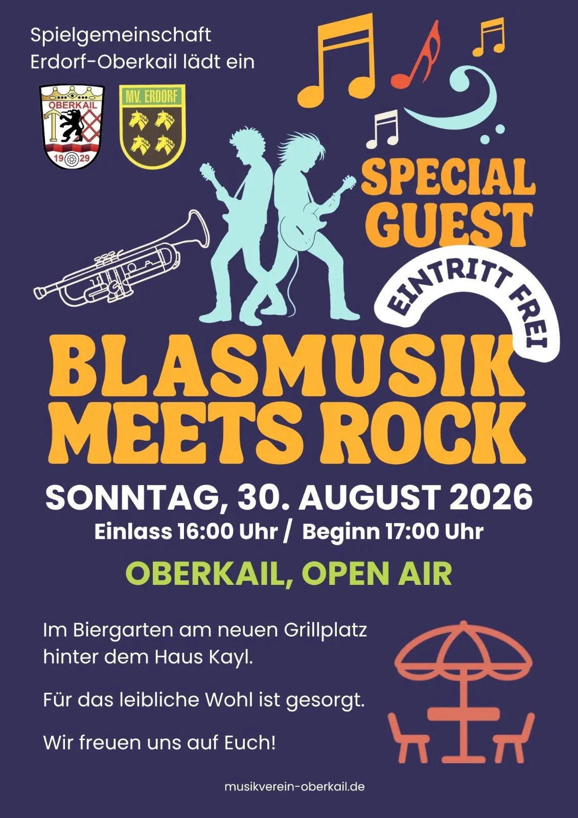 Blasmusik meets Rock Flyer